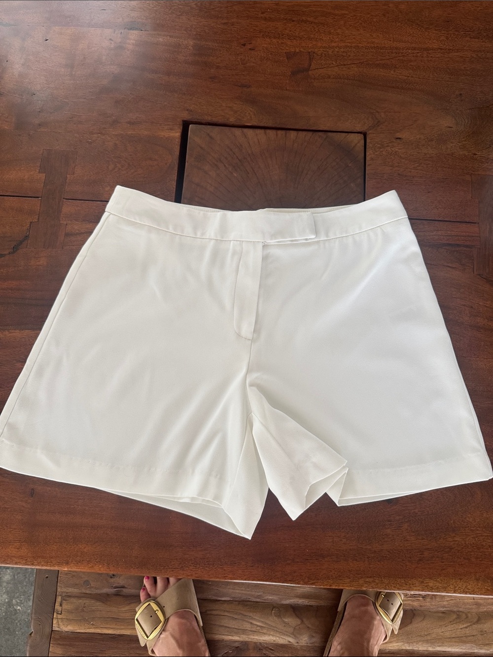 Women’s White Dress Shorts